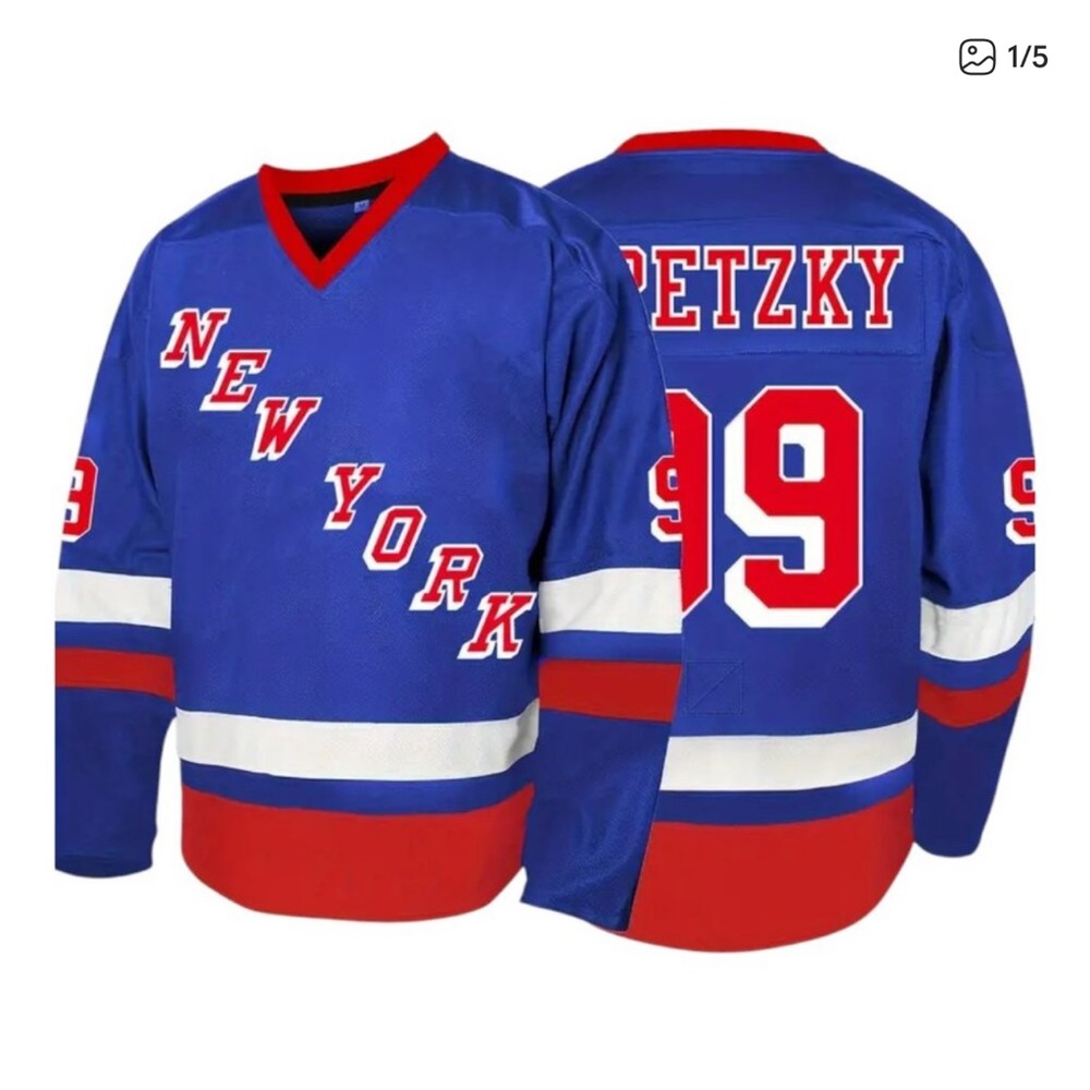 New York Rangers Gretzky Jersey